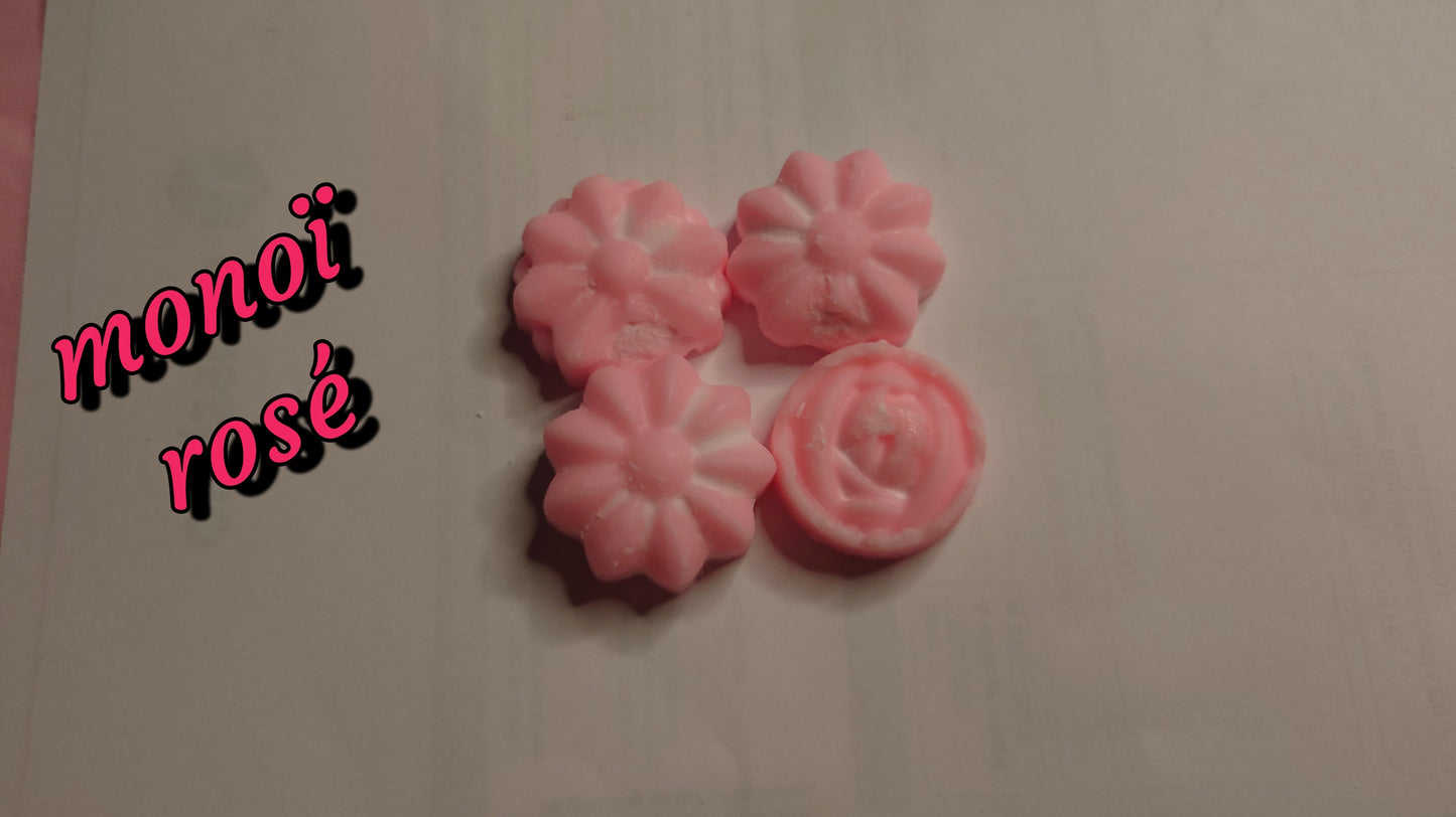 fondant parfumé monoi rosé