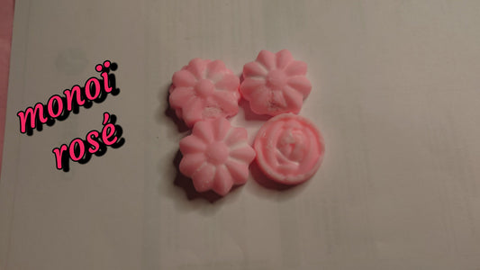 fondant parfumé monoi rosé