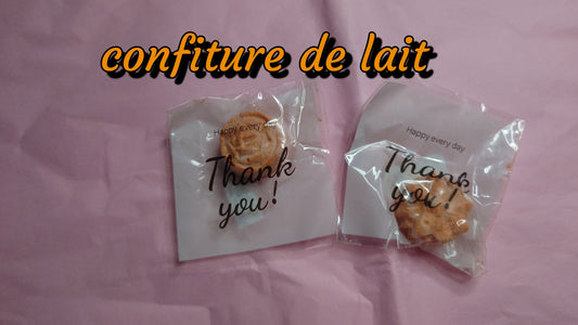 fondant parfumé confiture de lait