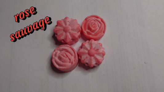 fondant rose sauvage