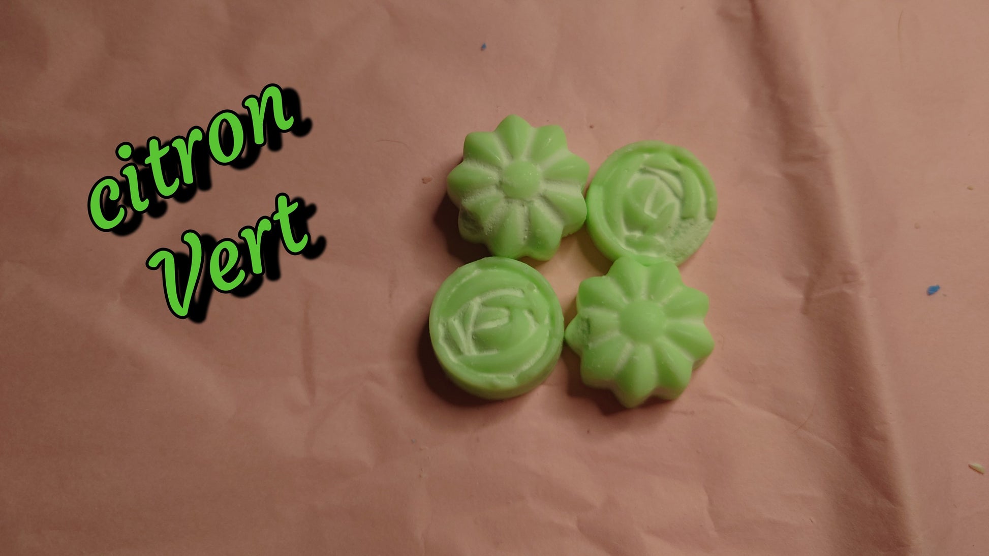fondant parfumé citron vert