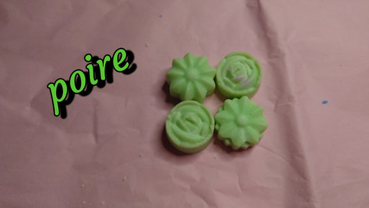 fondant parfumé poire
