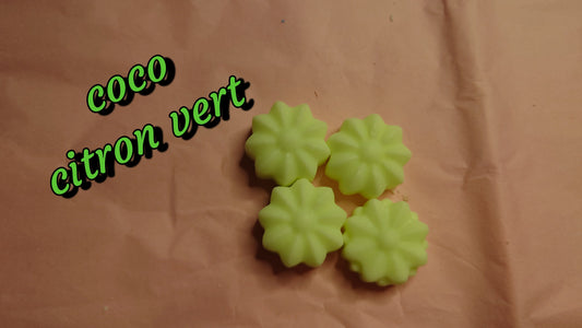 fondant parfumé coco citron vert