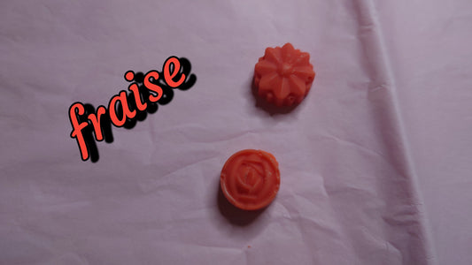 fondant parfumé fraise