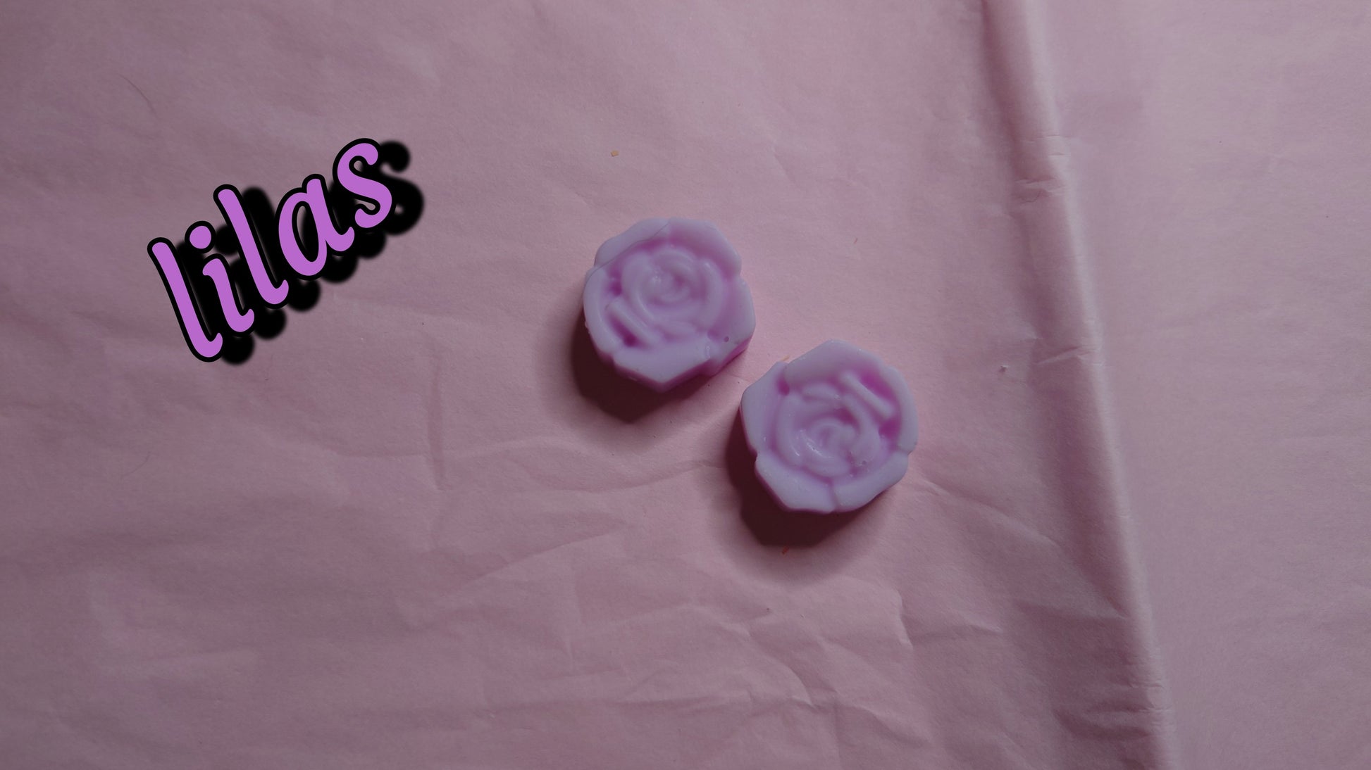 fondant parfumé lilas