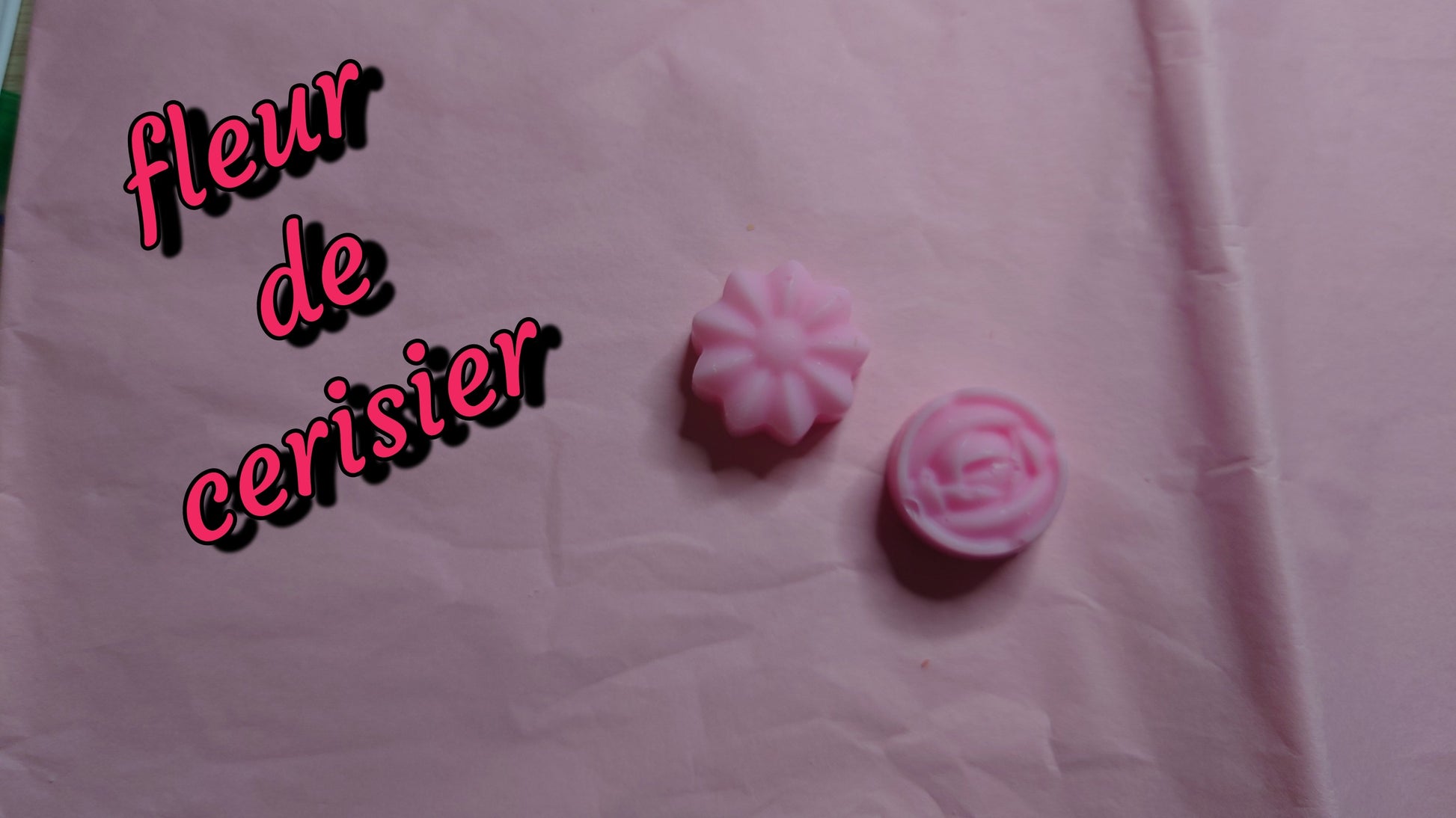 fondant parfumé fleur de cerisier