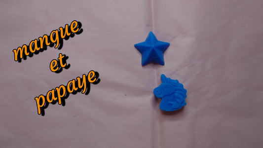 fondant parfumé mangue papaye