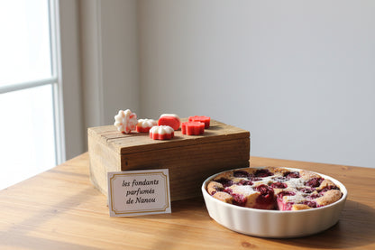 fondant parfumé clafoutis cerise
