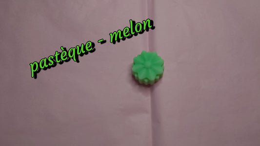 fondant parfumé melon pasteque