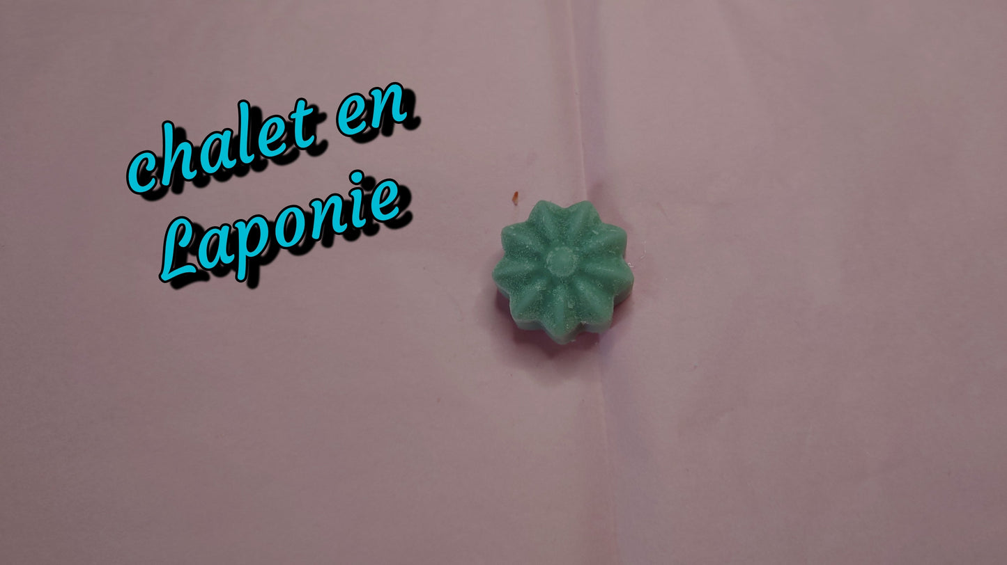fondant parfumé chalet en laponie